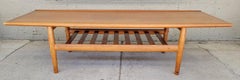 Mesa de centro moderna danesa de teca «Grete Jalk»
