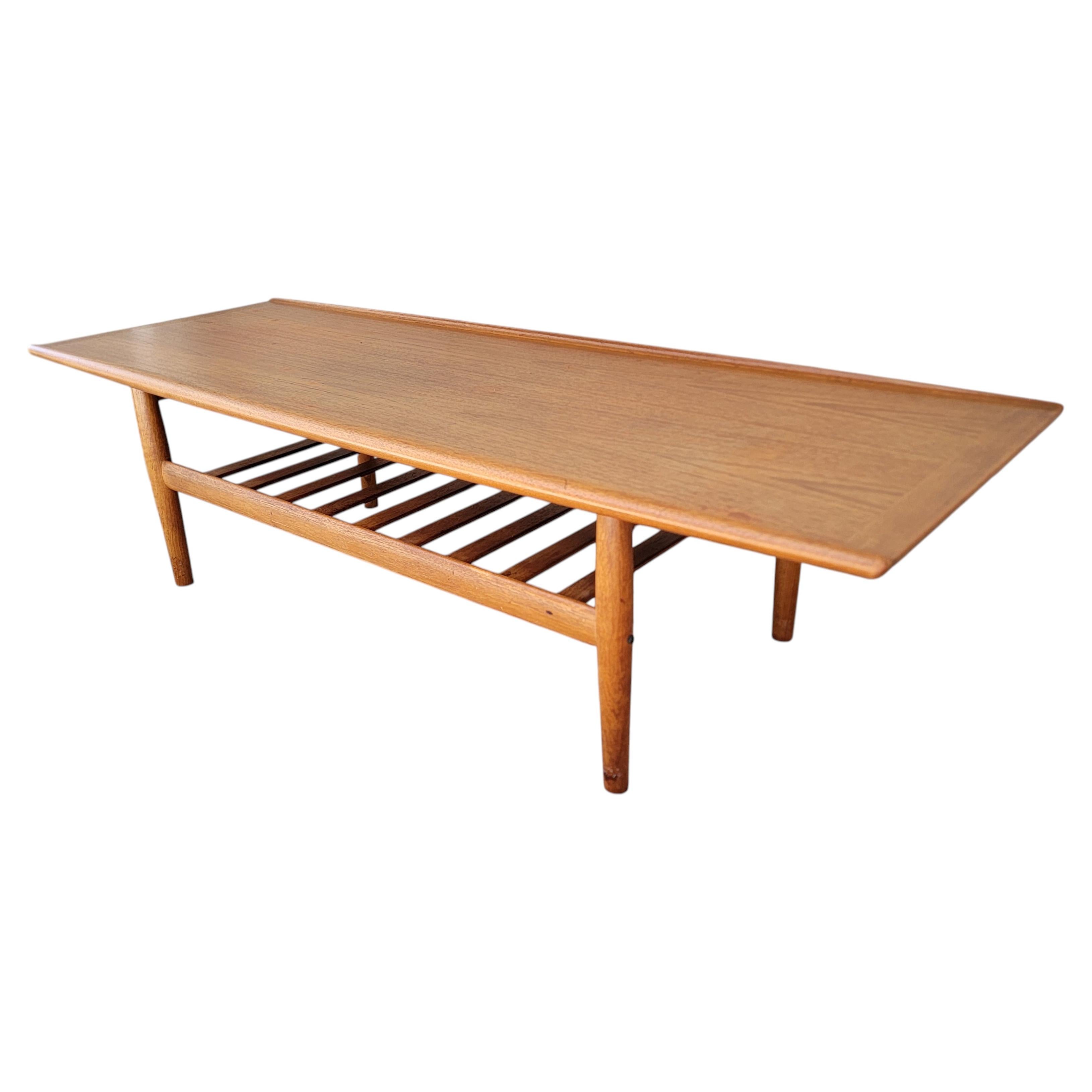 Grete Jalk Teak Danish Modern Coffee Table