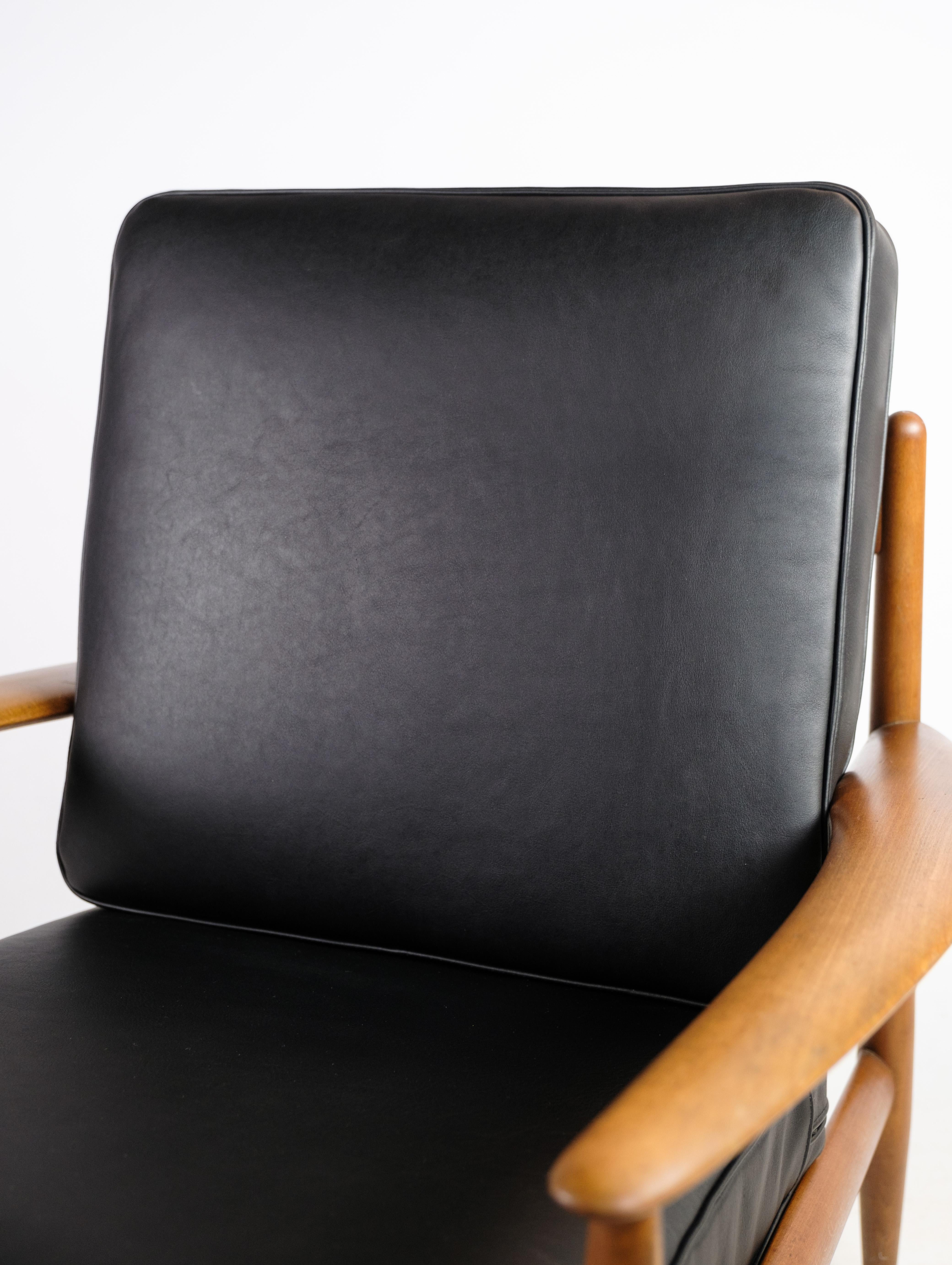 Danish Grete Jalk´s Lounge Armchair In Teak Made By France and Søn, 1960s For Sale