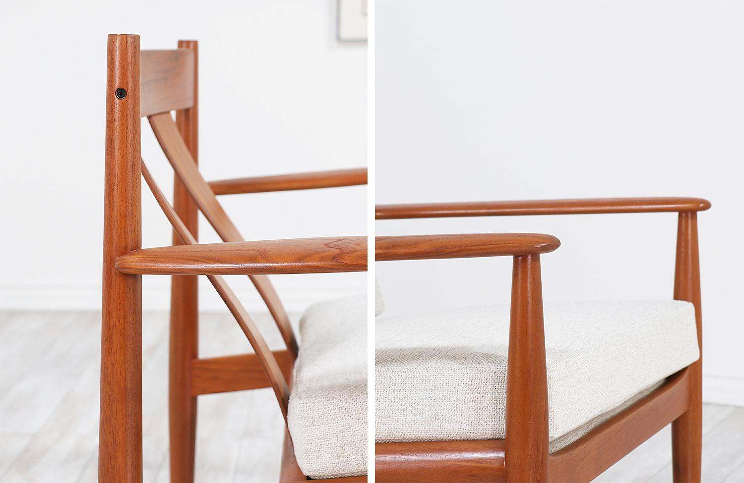 Grete Jalk Teak Lounge Chair for France & Søn 4