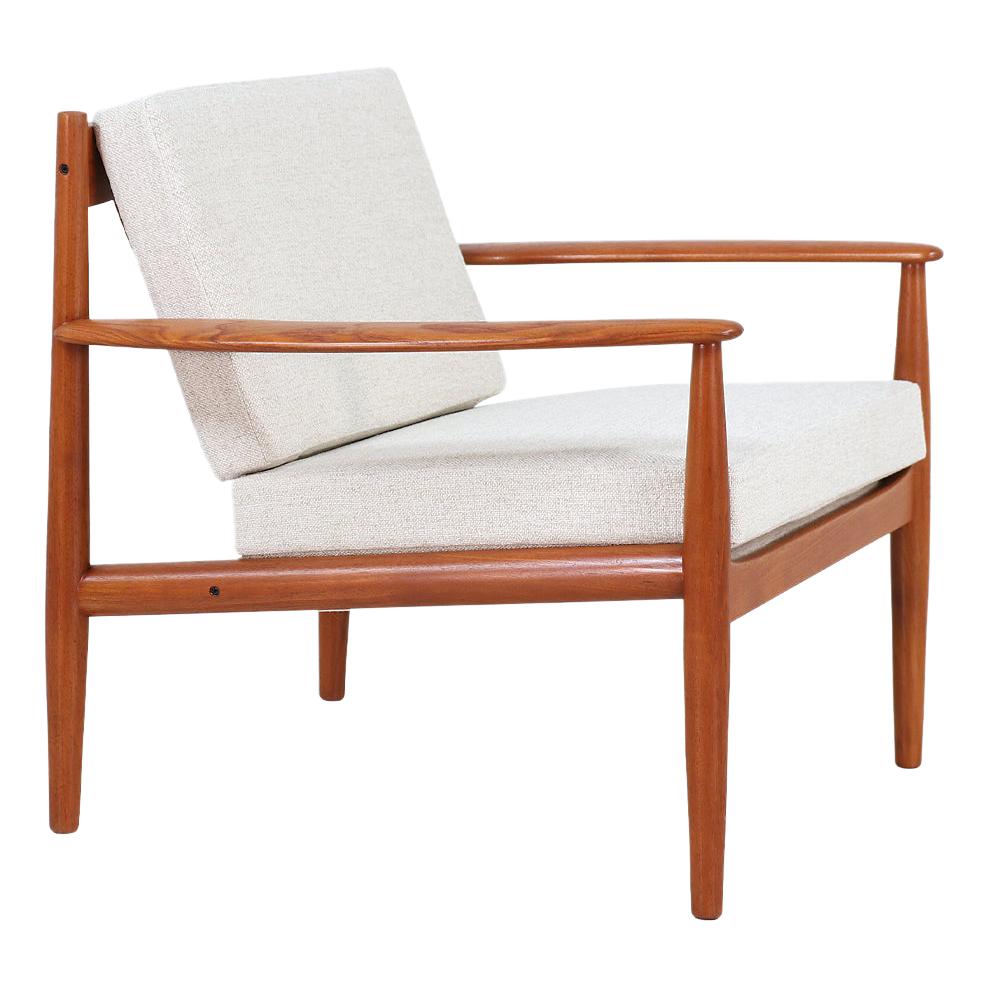 Grete Jalk Teak Lounge Chair for France & Søn