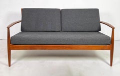Grete Jalk Teak Sofa Settee for France & Sons, Circa 1960s