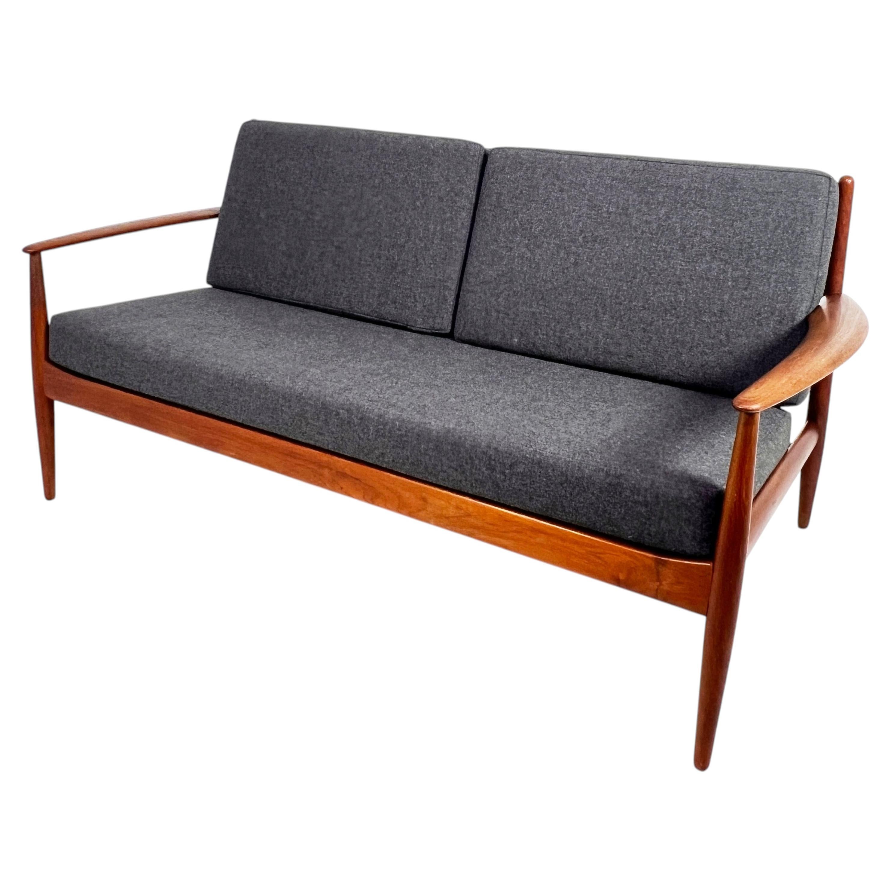 Grete Jalk Teak Sofa Settee for France & Sons, Circa 1960s