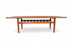 Grete Jalk Teak Surfboard Coffee Table