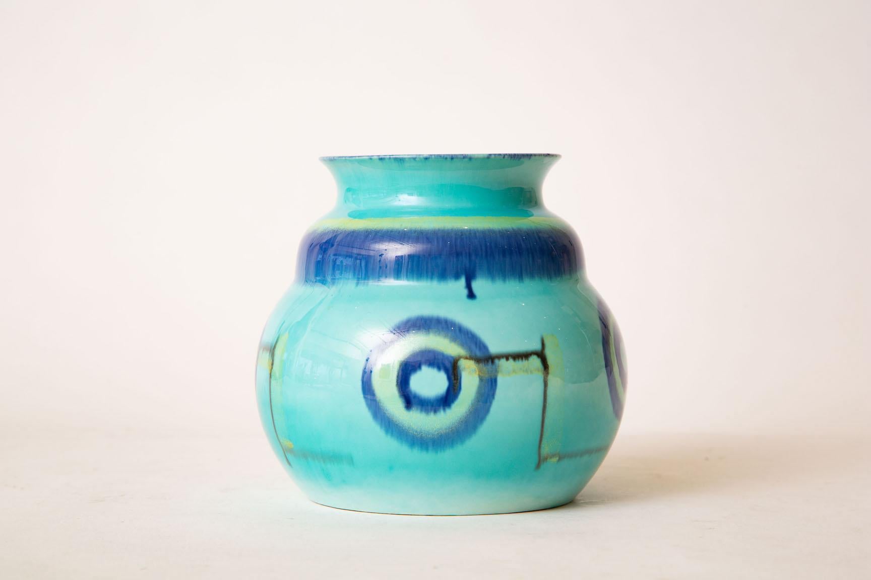 turquoise vases and bowls
