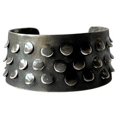 Grete Prytz Kittelsen pour Tostrup Bracelet manchette moderne norvégien en argent sterling