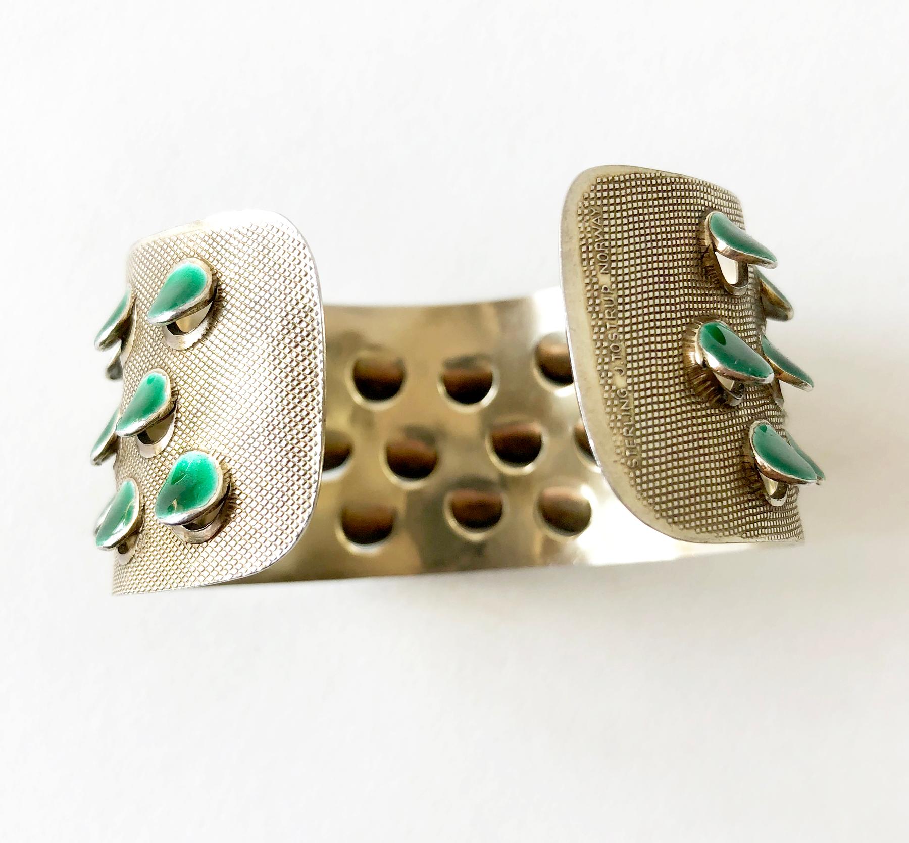 enamel cuff bracelet