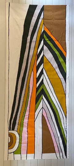 Gretl and Leo Wollner for Knoll Cotton Printed Tapestry, "Along"