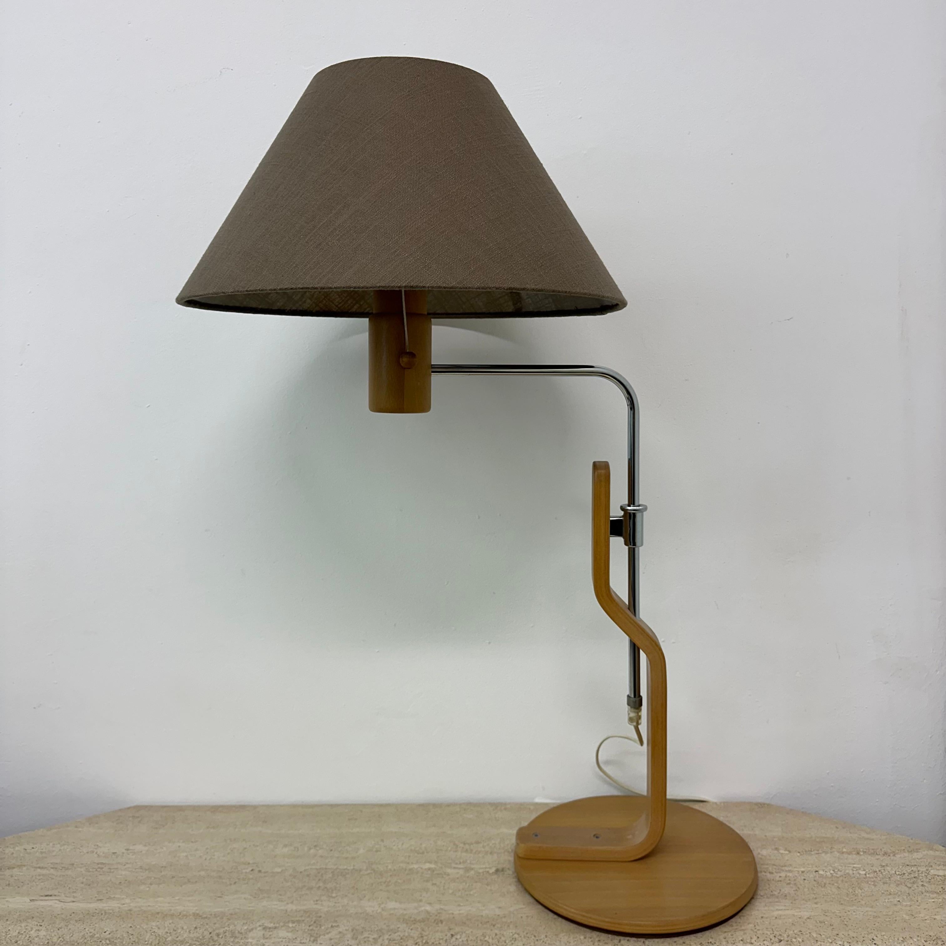‘Grevie’ adjustable floor lamp by Lars Bessfelt for Ateljé Lyktan, Sweden 1970s 6
