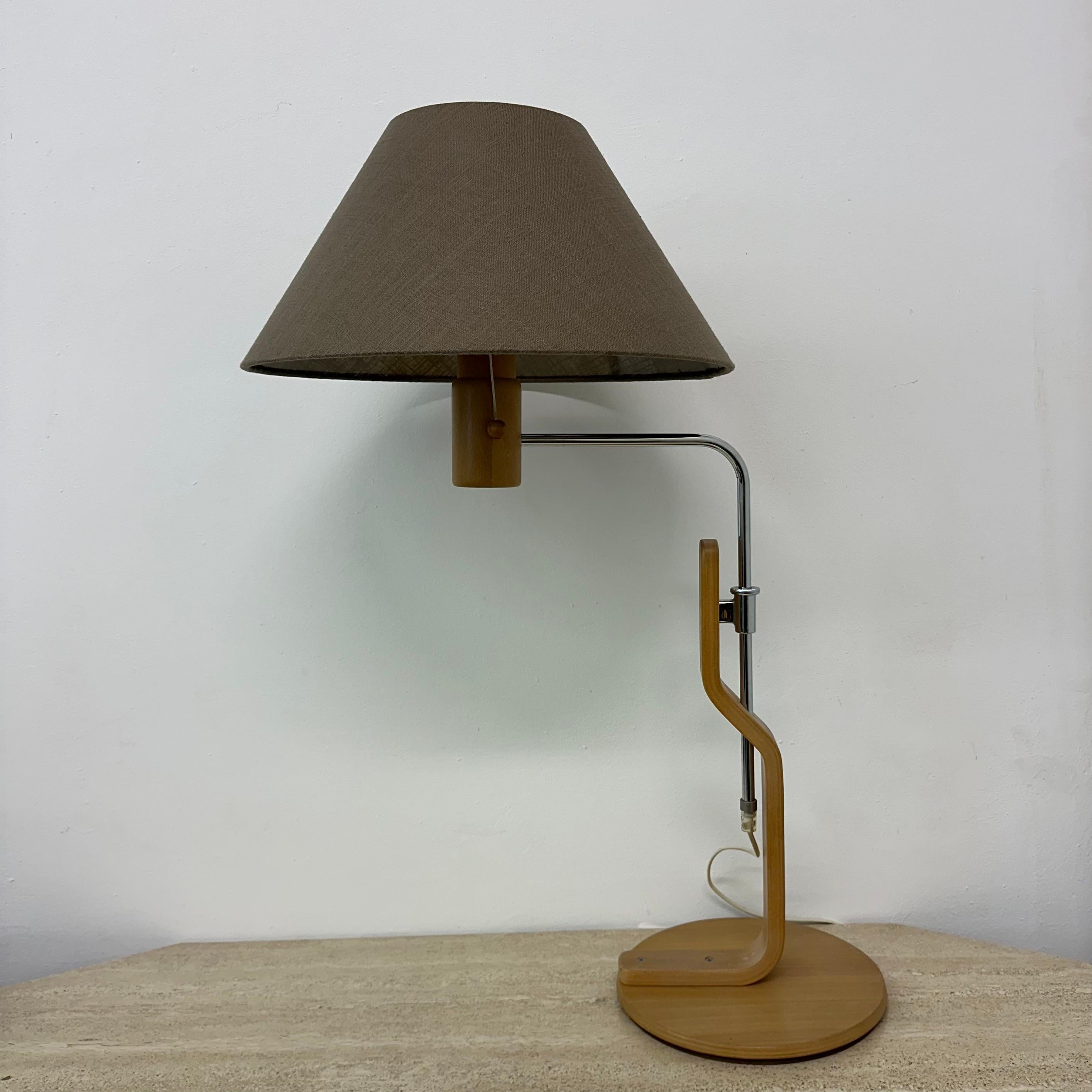 ‘Grevie’ adjustable floor lamp by Lars Bessfelt for Ateljé Lyktan, Sweden 1970s 7