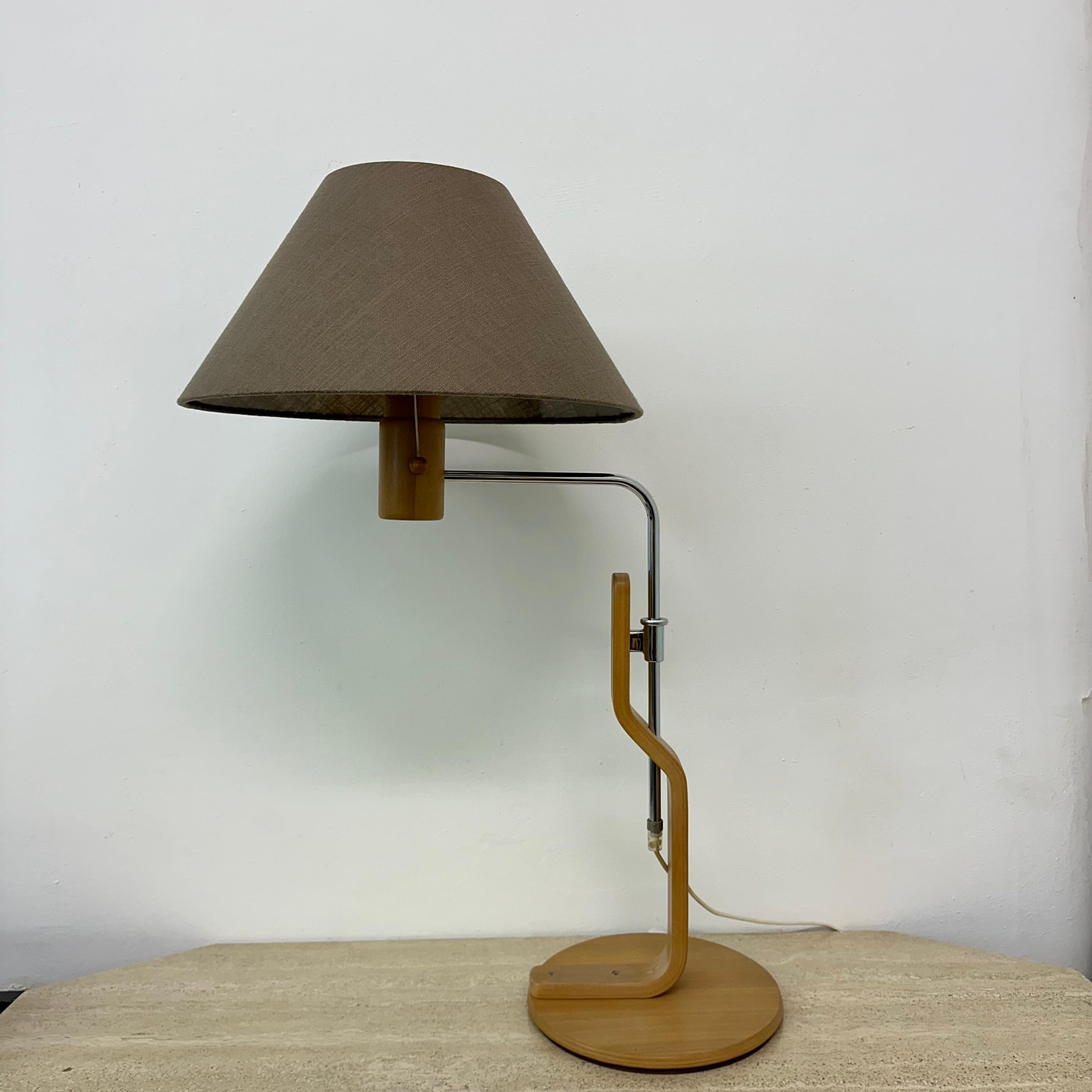 ‘Grevie’ adjustable floor lamp by Lars Bessfelt for Ateljé Lyktan, Sweden 1970s 1