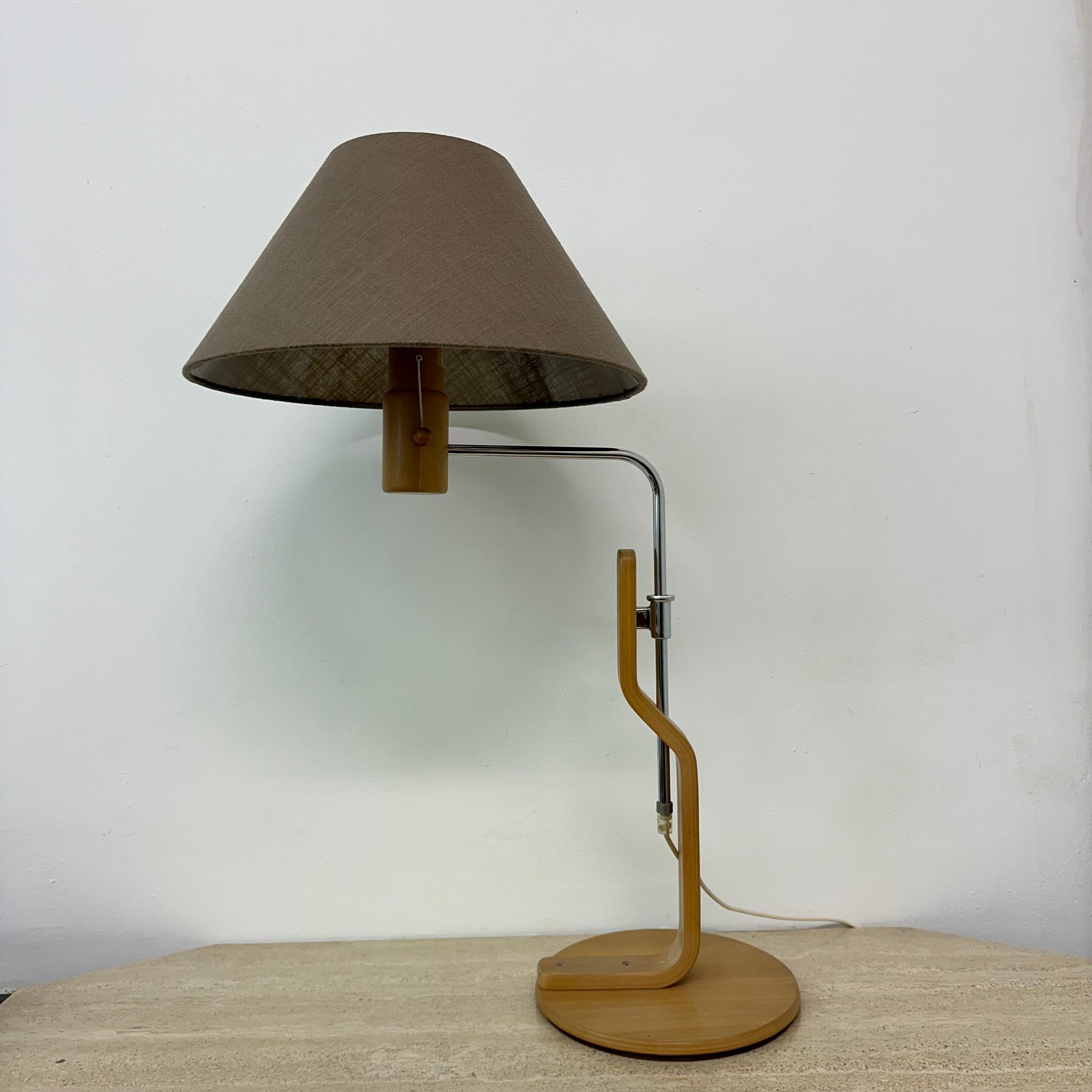 ‘Grevie’ adjustable floor lamp by Lars Bessfelt for Ateljé Lyktan, Sweden 1970s 2