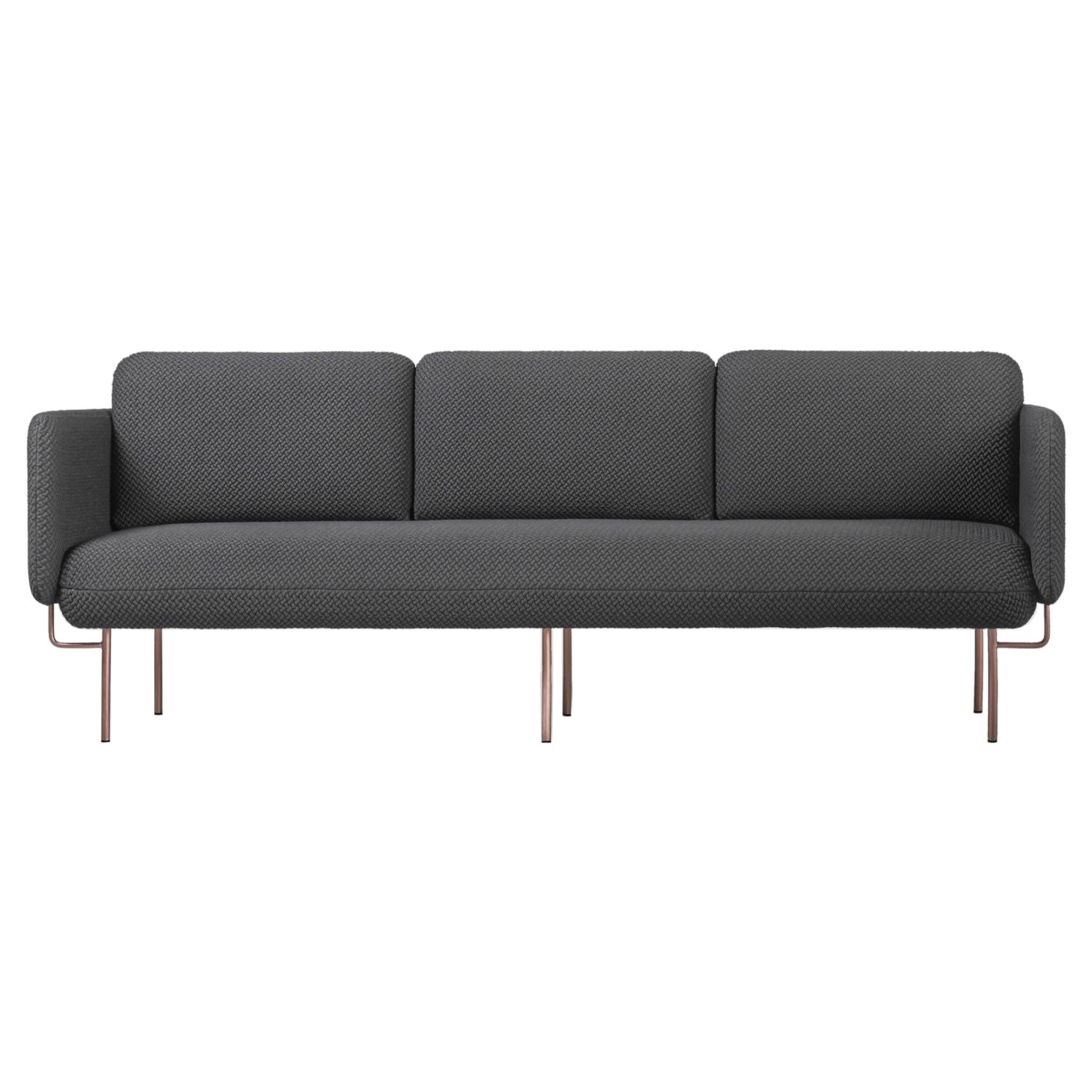 Graues Sofa aus Spitze, Maxi von Pepe Albargues im Angebot