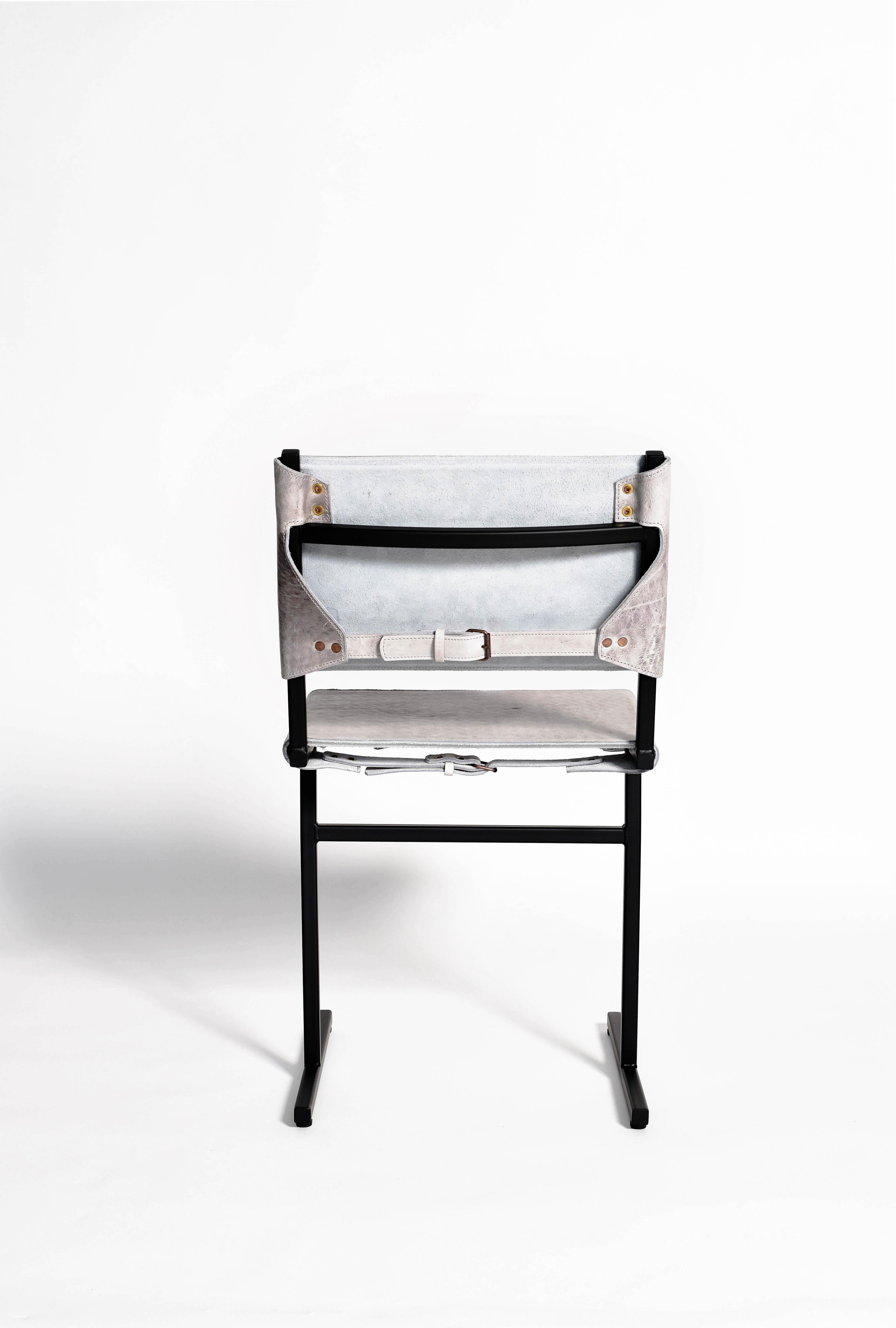 Grey and Black Memento Chair, Jesse Sanderson In New Condition In Geneve, CH