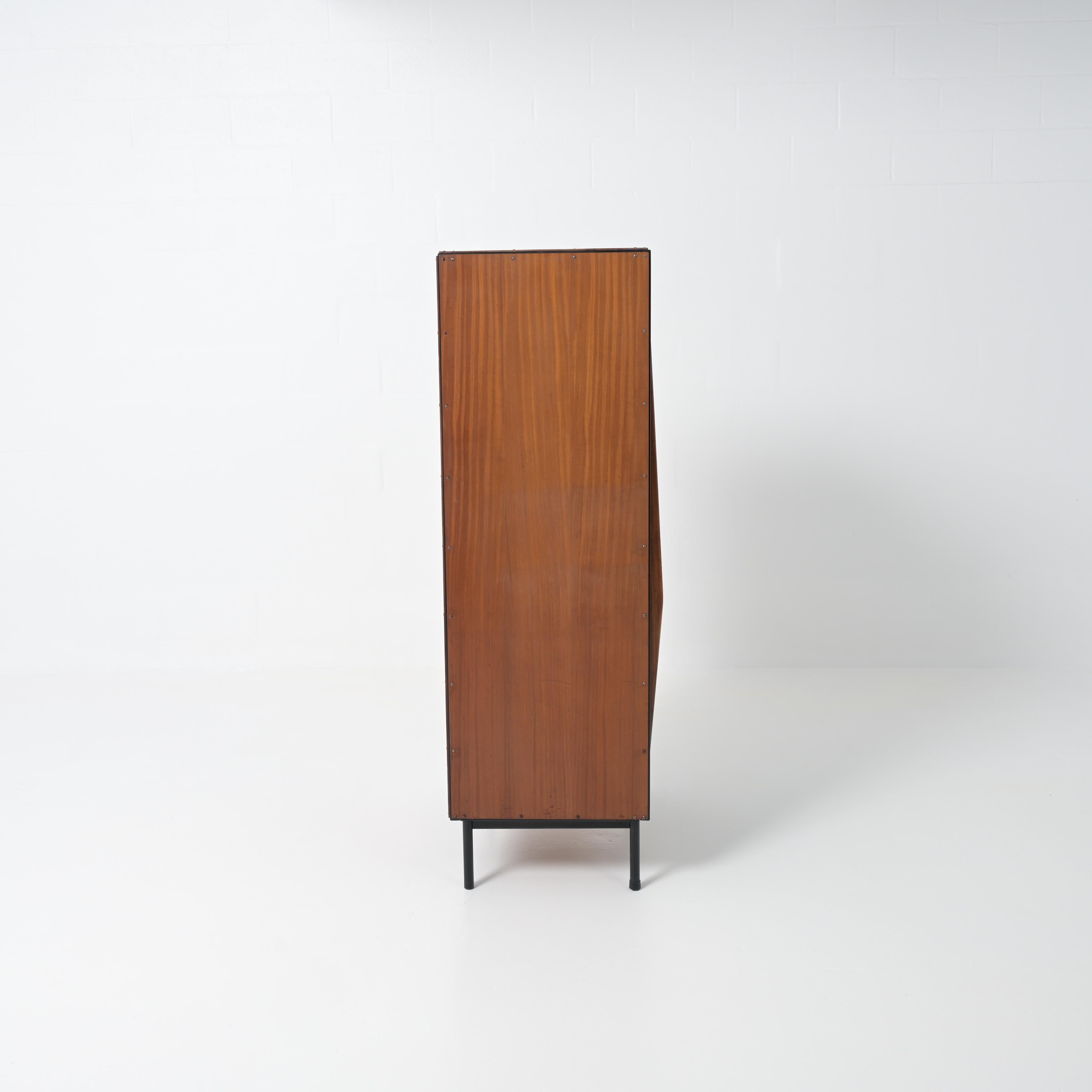 Grey and blue wardrobe by Willy Van Der Meeren for Tubax 12