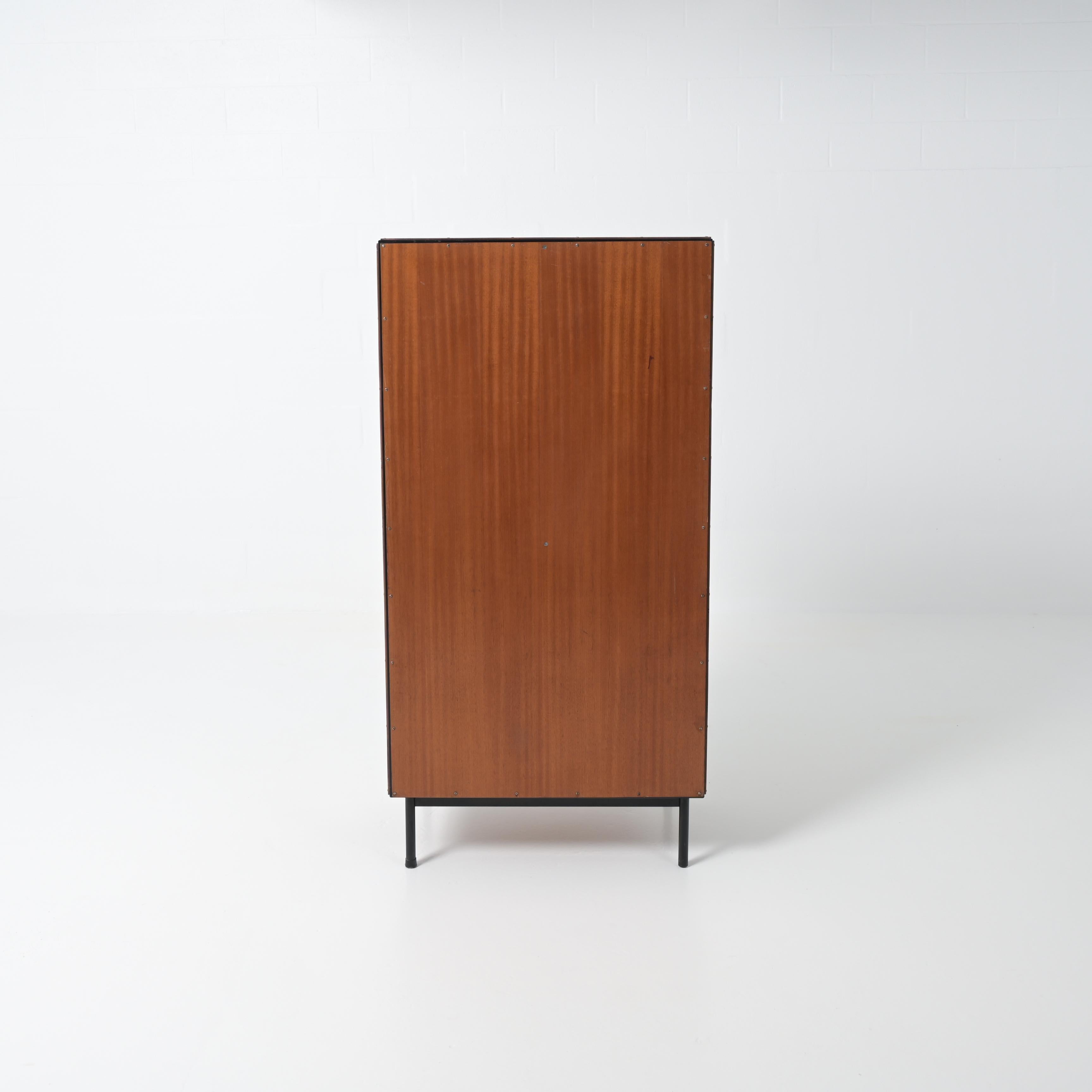 Grey and blue wardrobe by Willy Van Der Meeren for Tubax 13