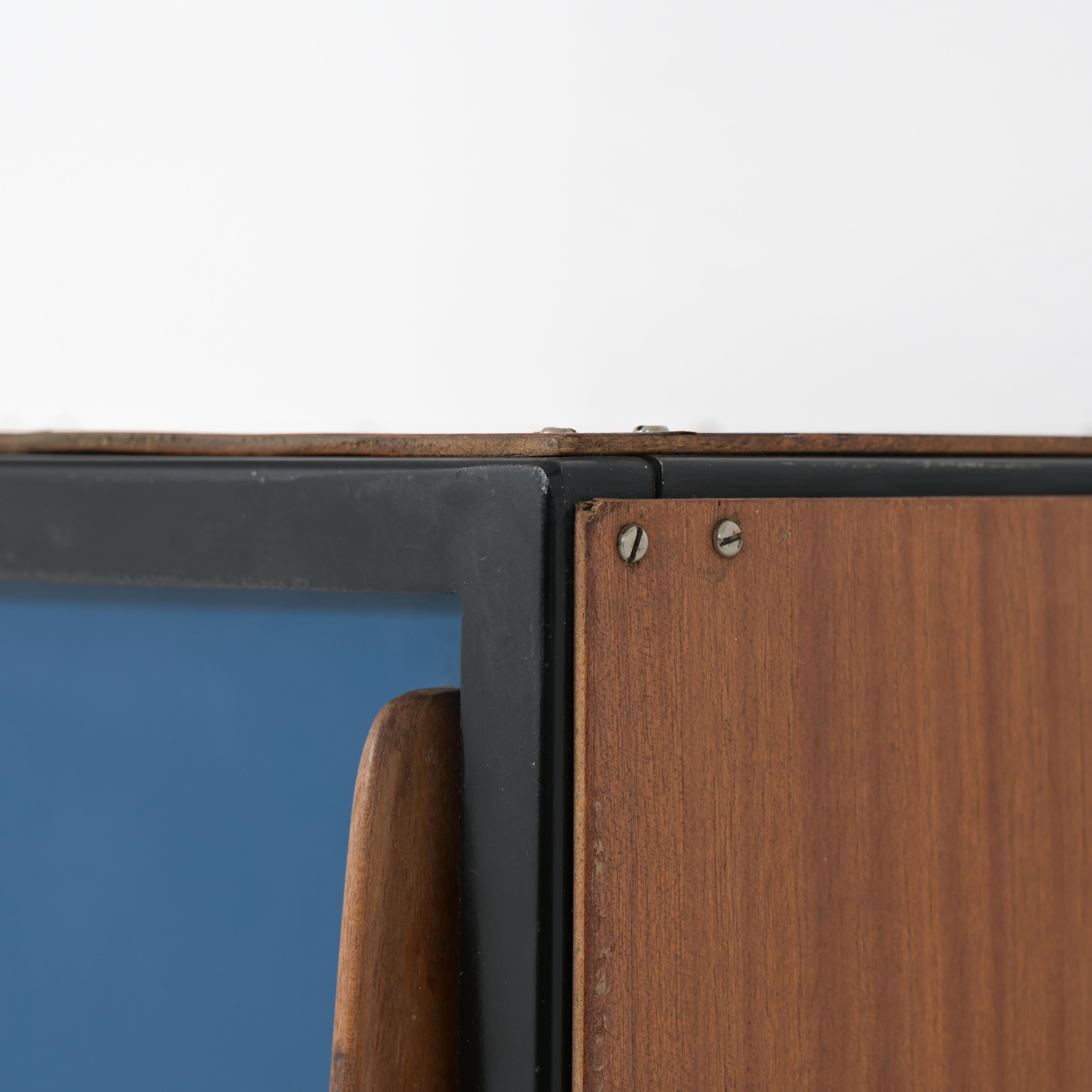 Grey and blue wardrobe by Willy Van Der Meeren for Tubax 2