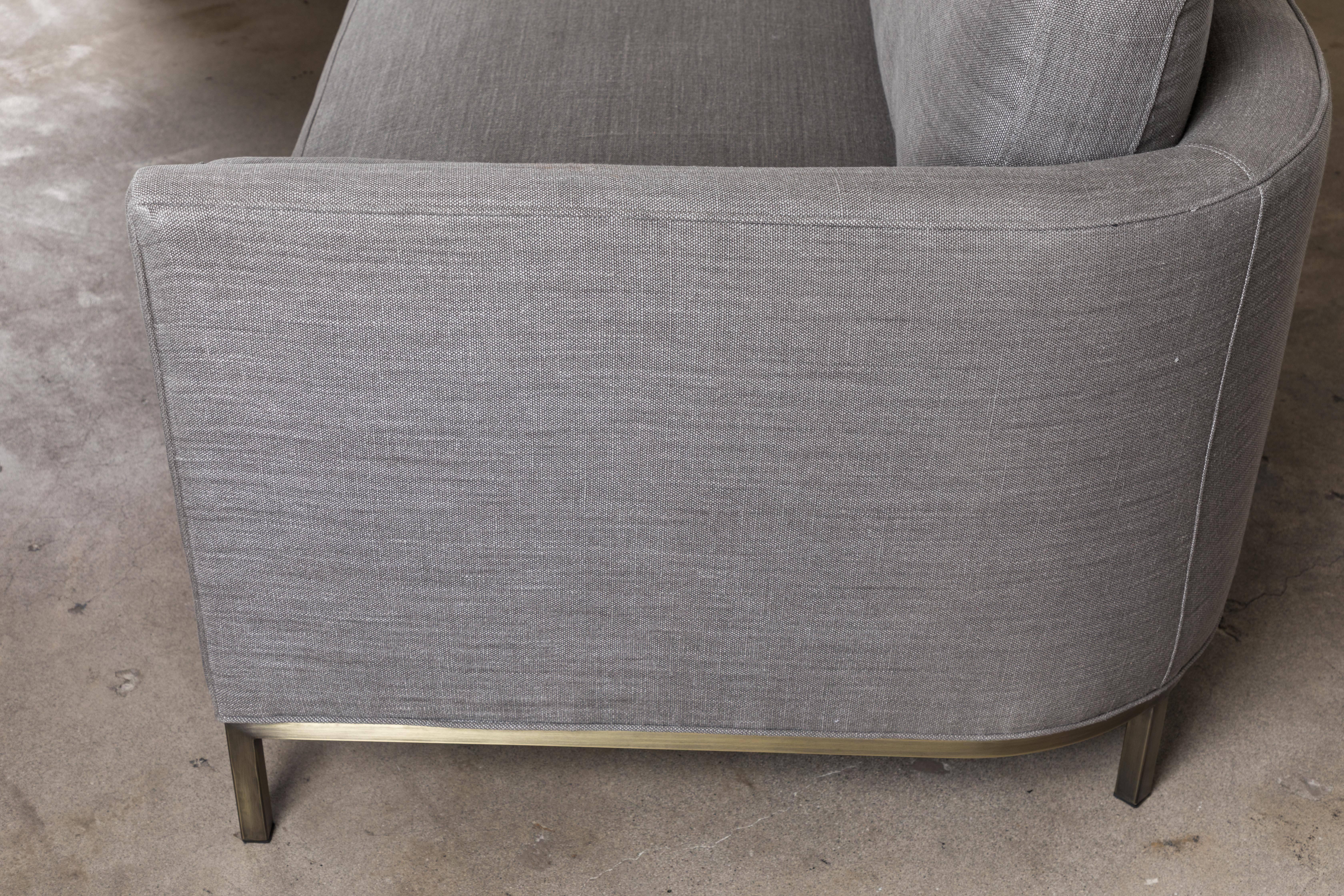 Curved Back Sectional by Lawson-Fenning 1
