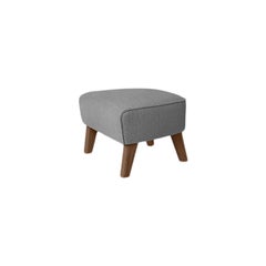 Grey and Smoked Oak Raf Simons Vidar 3 My Own Chair Footstool by Lassen