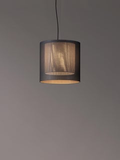 Grey and White Moaré MS Pendant Lamp by Antoni Arola