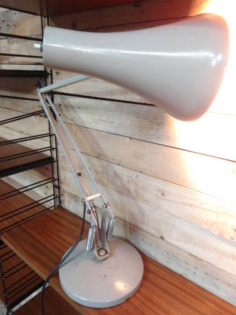 Mid-Century Modern Grey Anglepoise Lamp Designed by George Carwardine for Herbert Terry