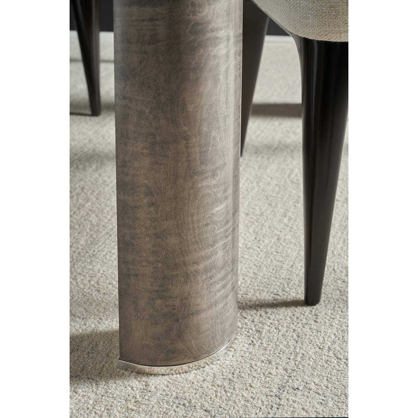 Table à manger extensible Art déco gris en vente 1