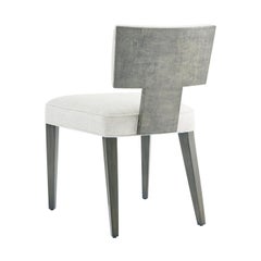 Grey Art Deco Style Dining Chairs