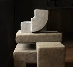 Grey Attachment I Hand Crafted Sculpture by Rachael Heritage