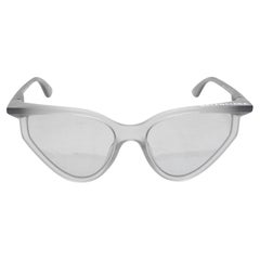 Occhiali da sole Cat-Eye in acetato grigio Balenciaga