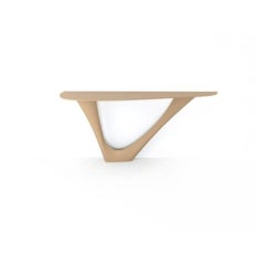 Grey Beige G-Console Steel Base with Steel Top Mono by Zieta