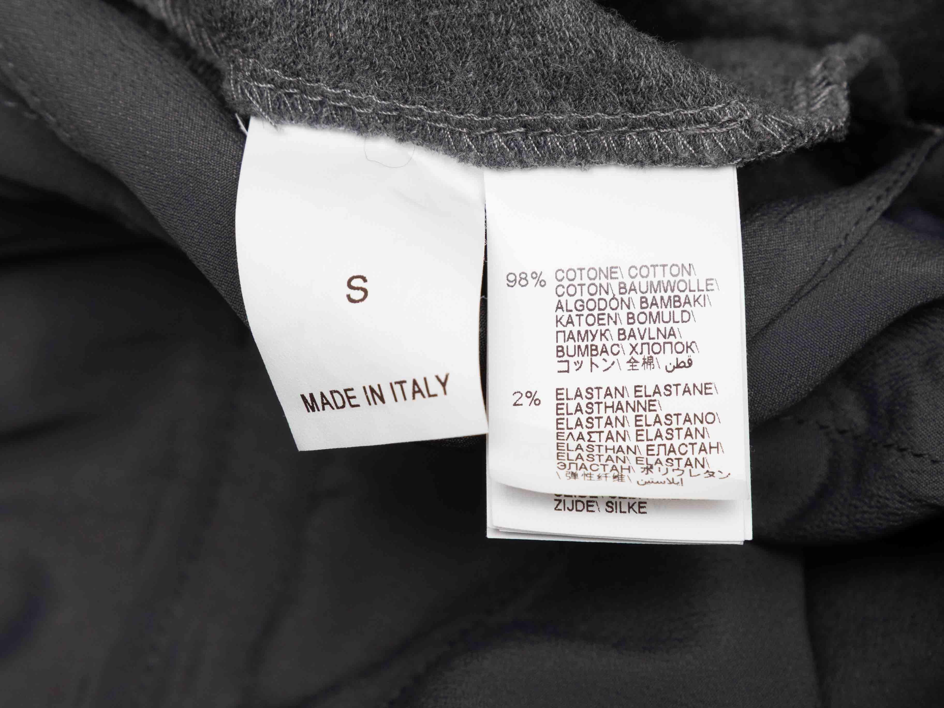 De las mujeres Grey Brunello Cucinelli Cotton Midi Skirt Size US S en venta