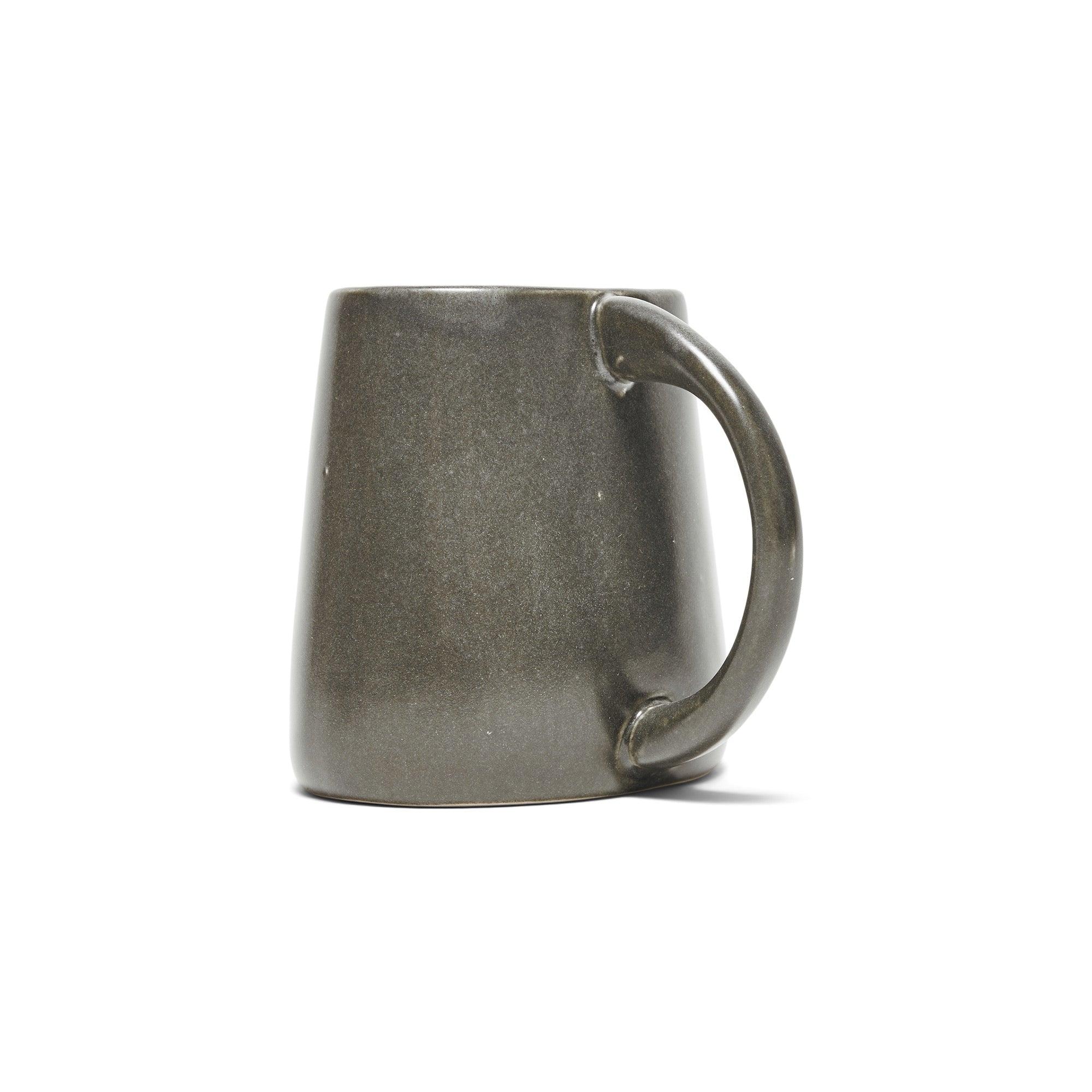 American Grey Ceramic Mug by David Gil for Bennington Potters, 1960s For Sale