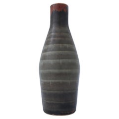 Grey Ceramic Vase, Carl-Harry Stålhane, Rörstrand Atelier, 1950s