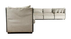 Grey 'Char-a-Banc' Modular Sectional Sofa by Mario Bellini for Cassina