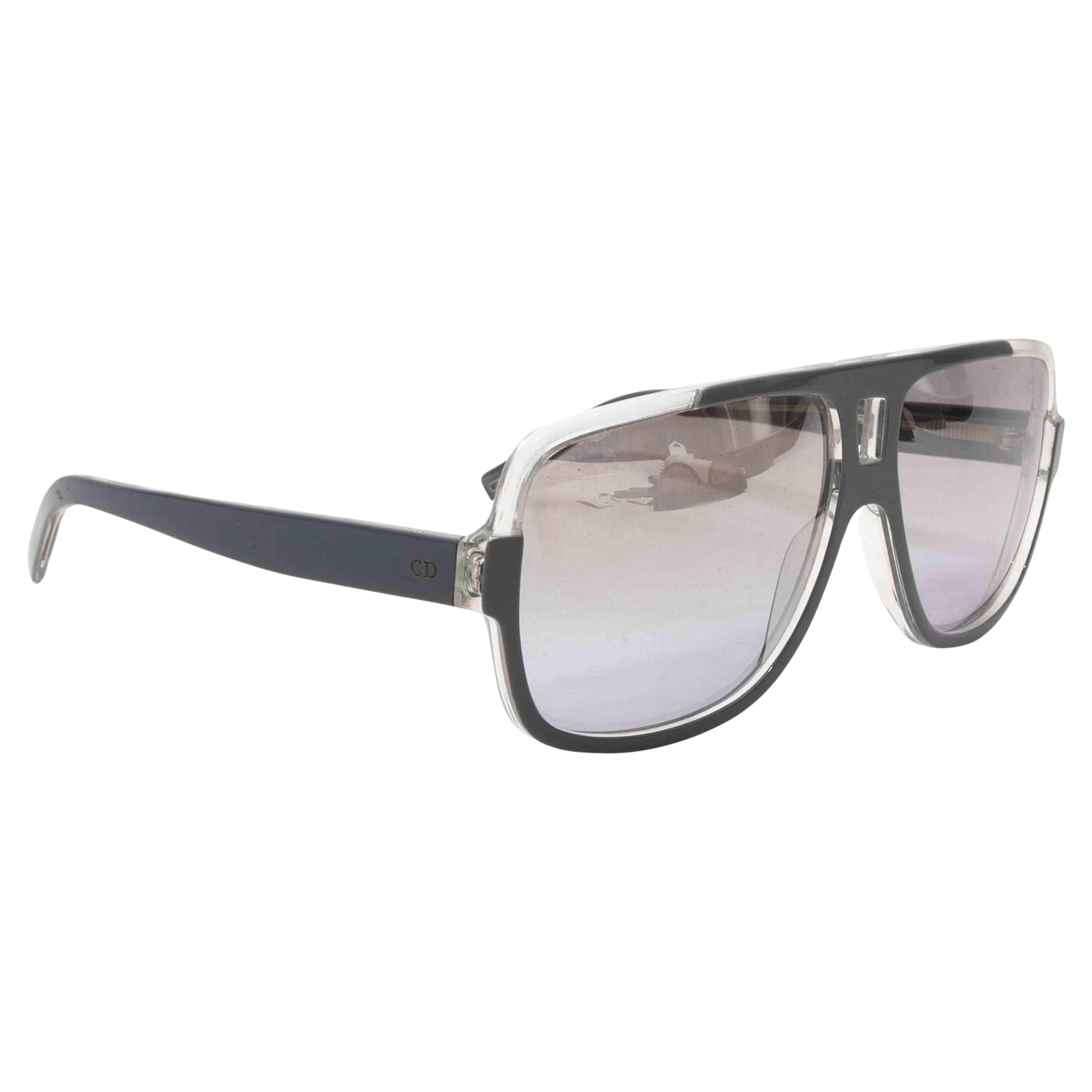 Occhiali da sole grigi Christian Dior Aviator