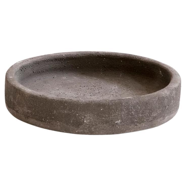 Cuenco Diogenèa de arcilla gris de ZPS Studio