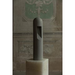 Grey Concrete Lamp by Rick Owens