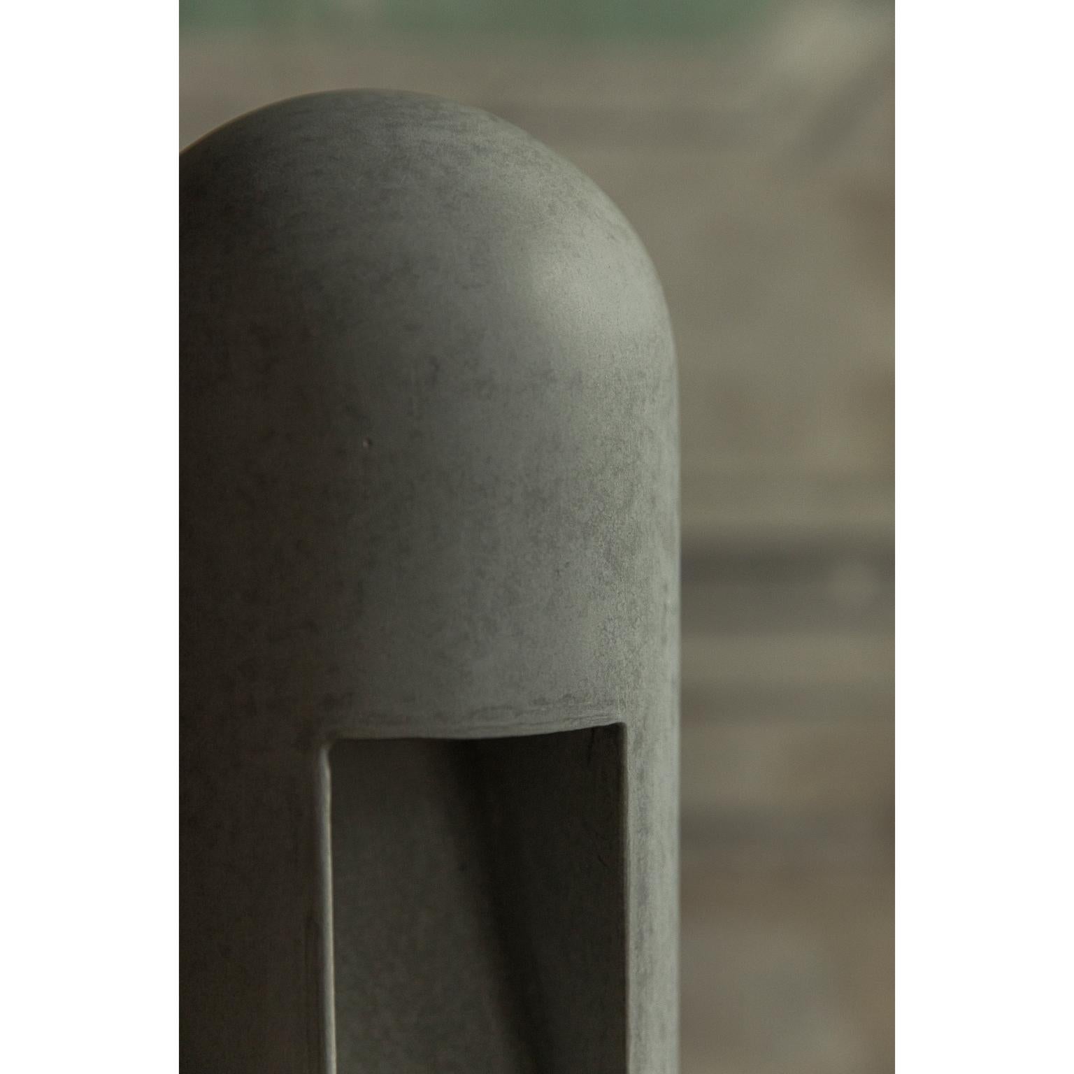 French Grey Concrete Lamp by Rick Owens