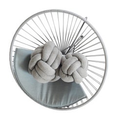 Grey Condesa Chair With Grey Cushion by OK Design