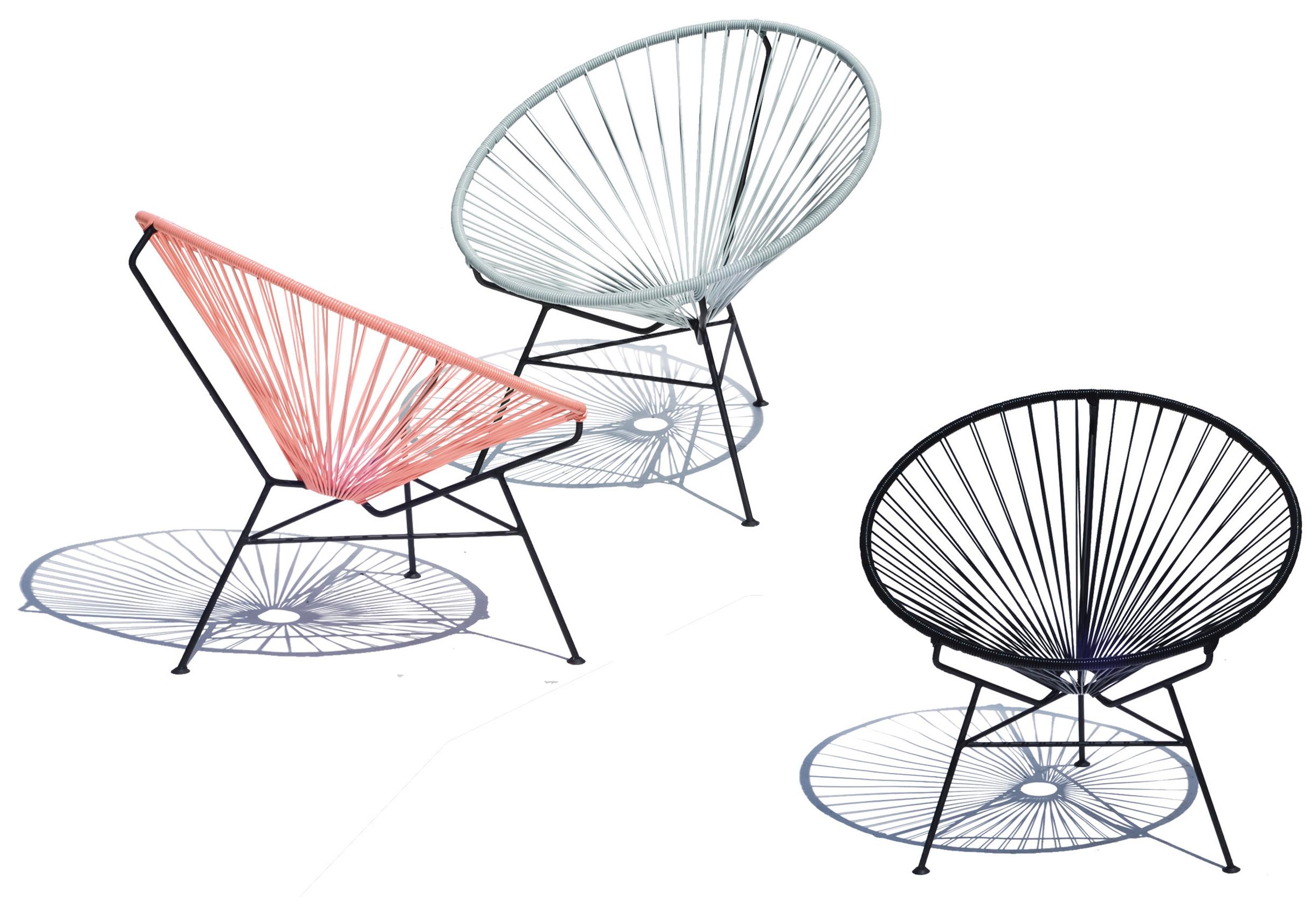 XXIe siècle et contemporain Grey Condesa Chair With Grey Cushion by OK Design en vente