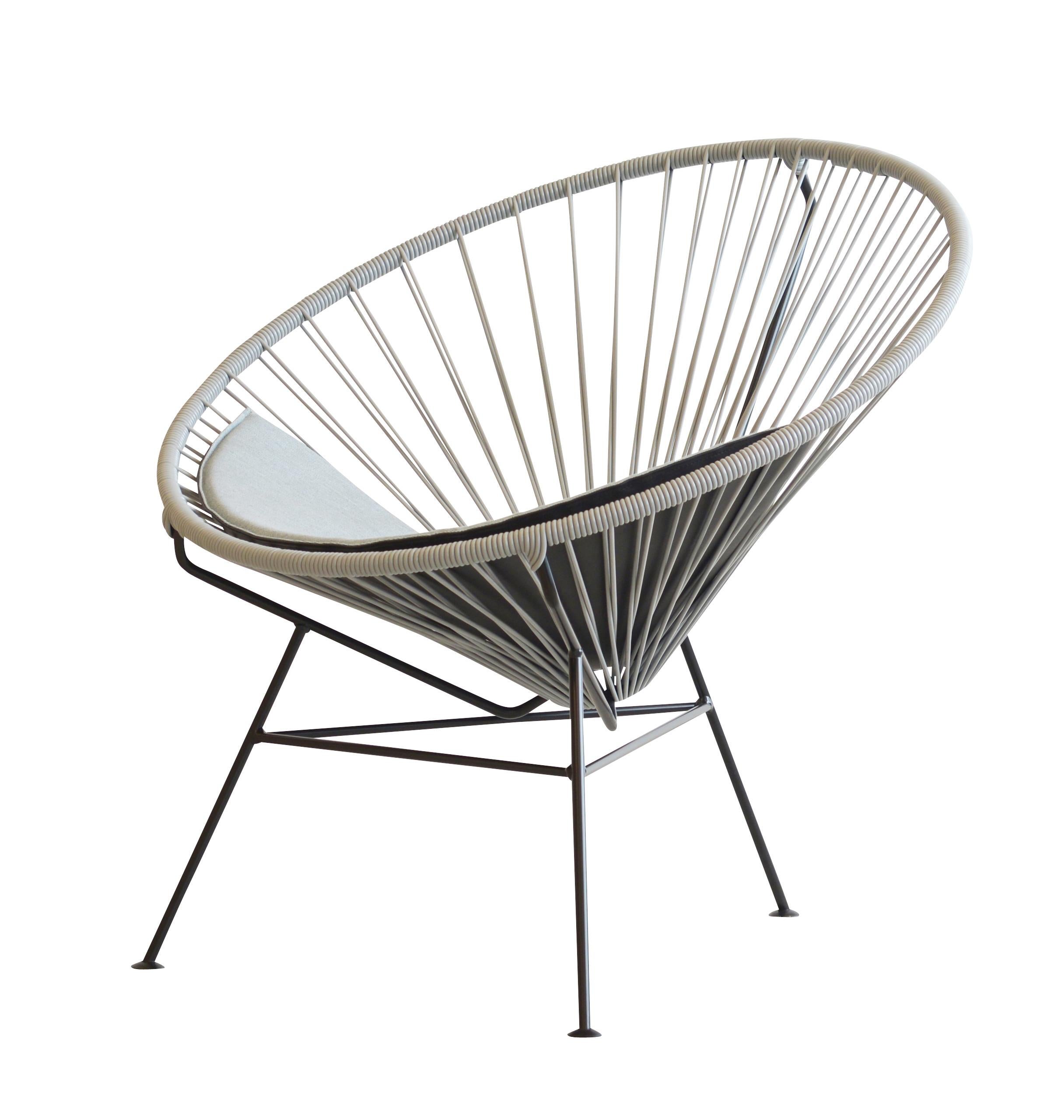 Grey Condesa Chair With Grey Cushion by OK Design en vente 1