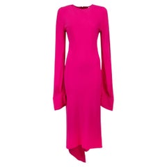 Spring 2022 Pink Long Sleeves Midi Dress Size S