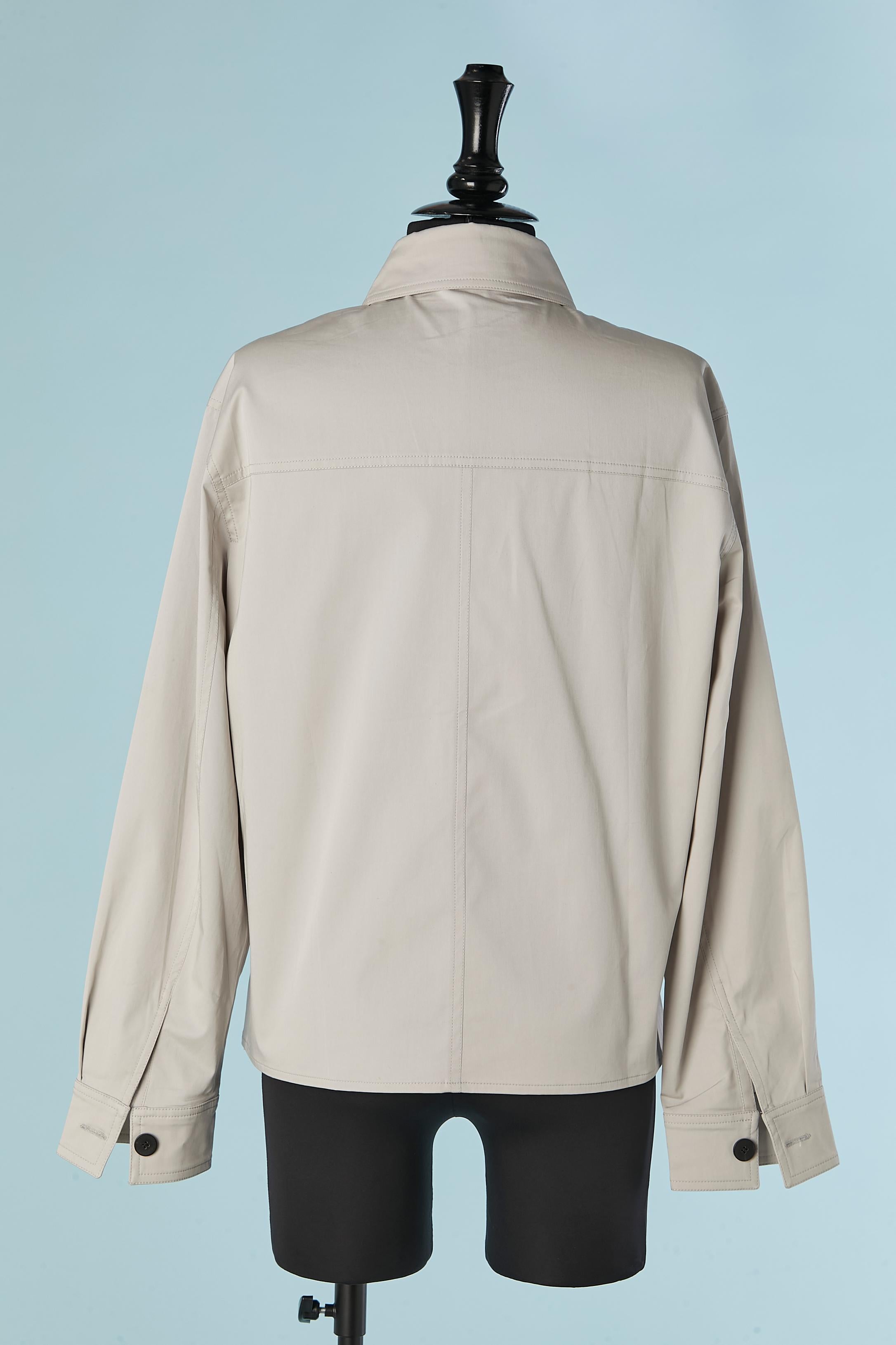 da uomo o donna Camicia in cotone grigio CHRISTIAN DIOR in vendita