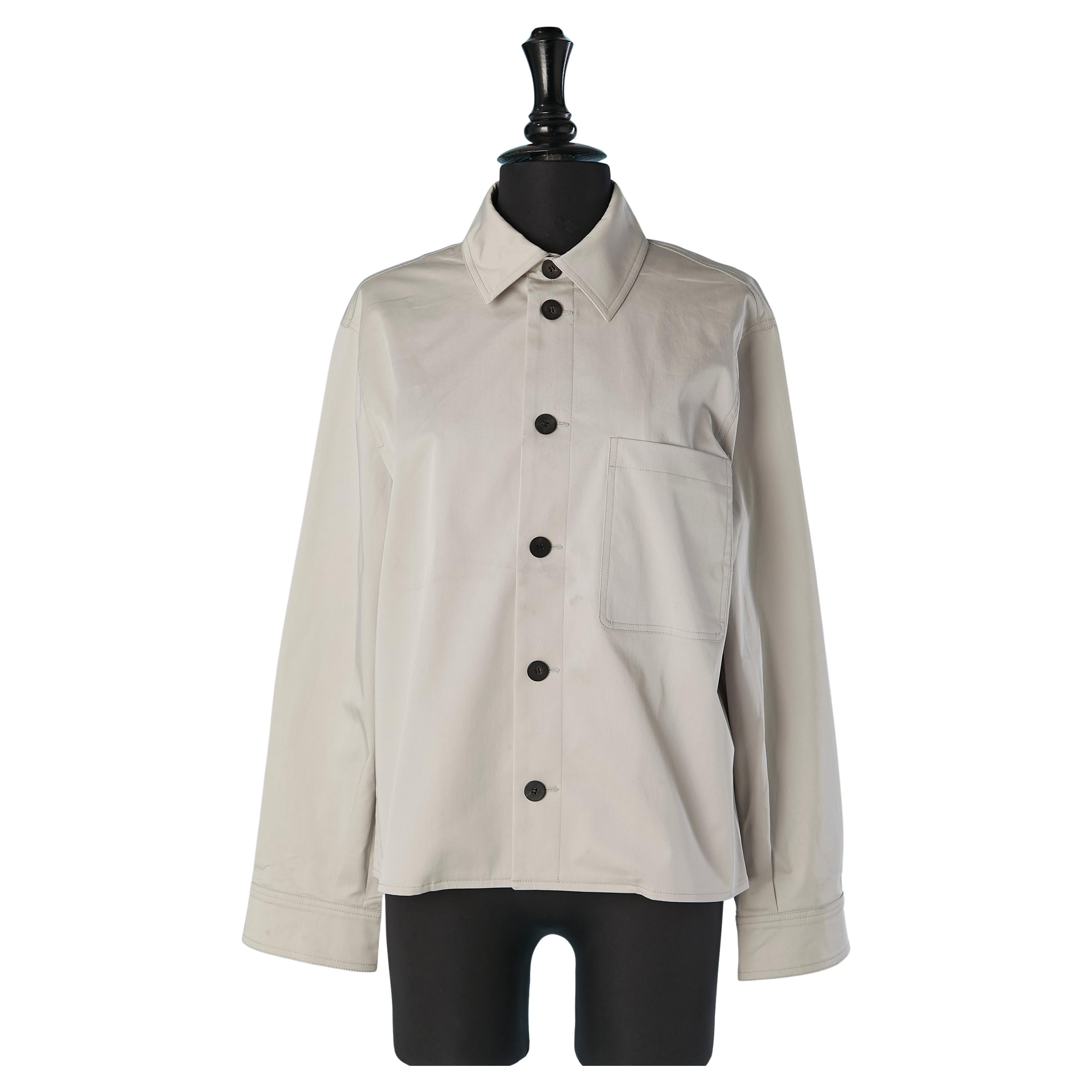 Grey cotton shirt CHRISTIAN DIOR