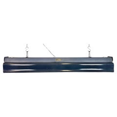 Grey Enamel Industrial Hanging Tube Light from Elektrosvit, 1960s