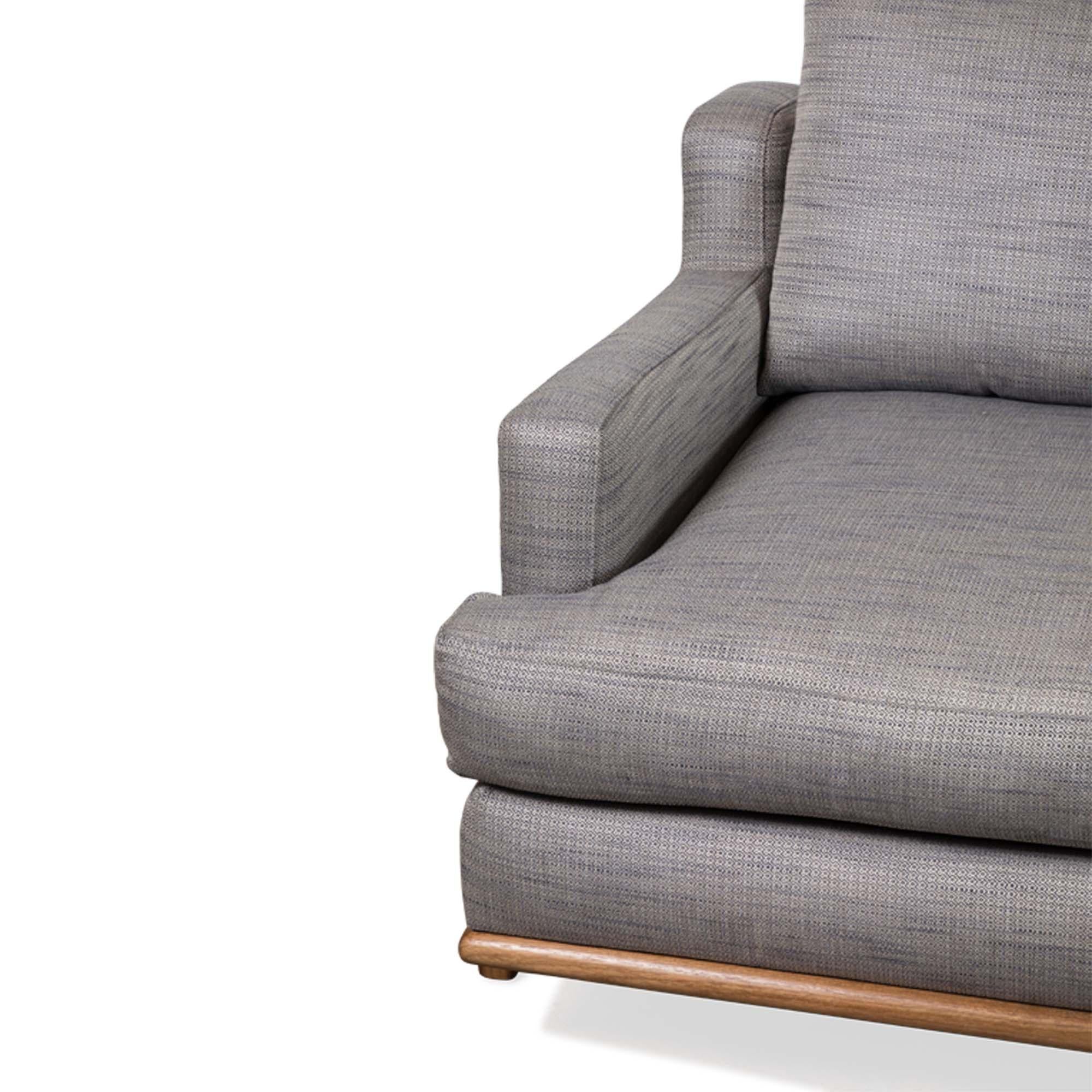 Mid-Century Modern Grey George Sofa by Brian Paquette for Lawson-Fenning