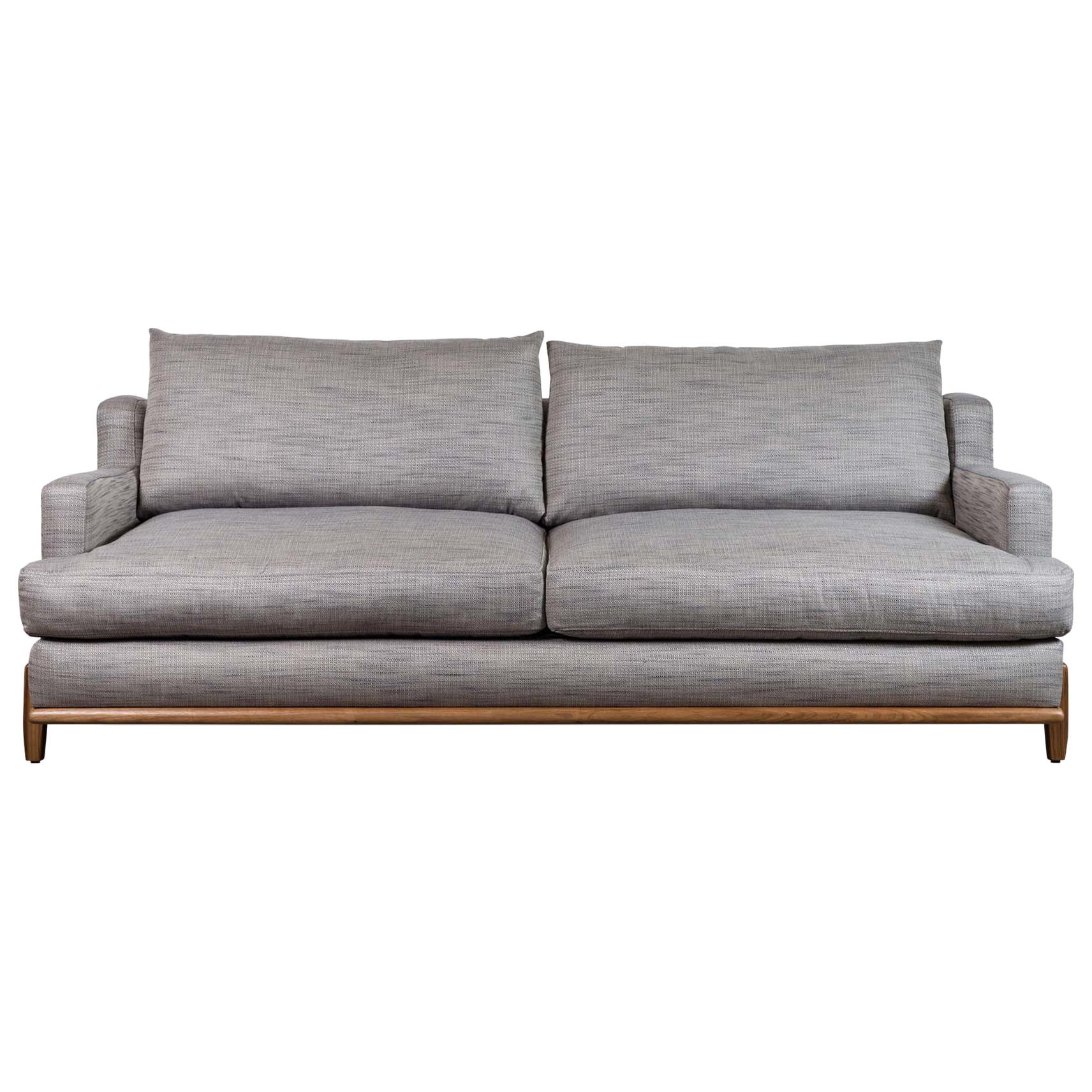 Grey George Sofa by Brian Paquette for Lawson-Fenning