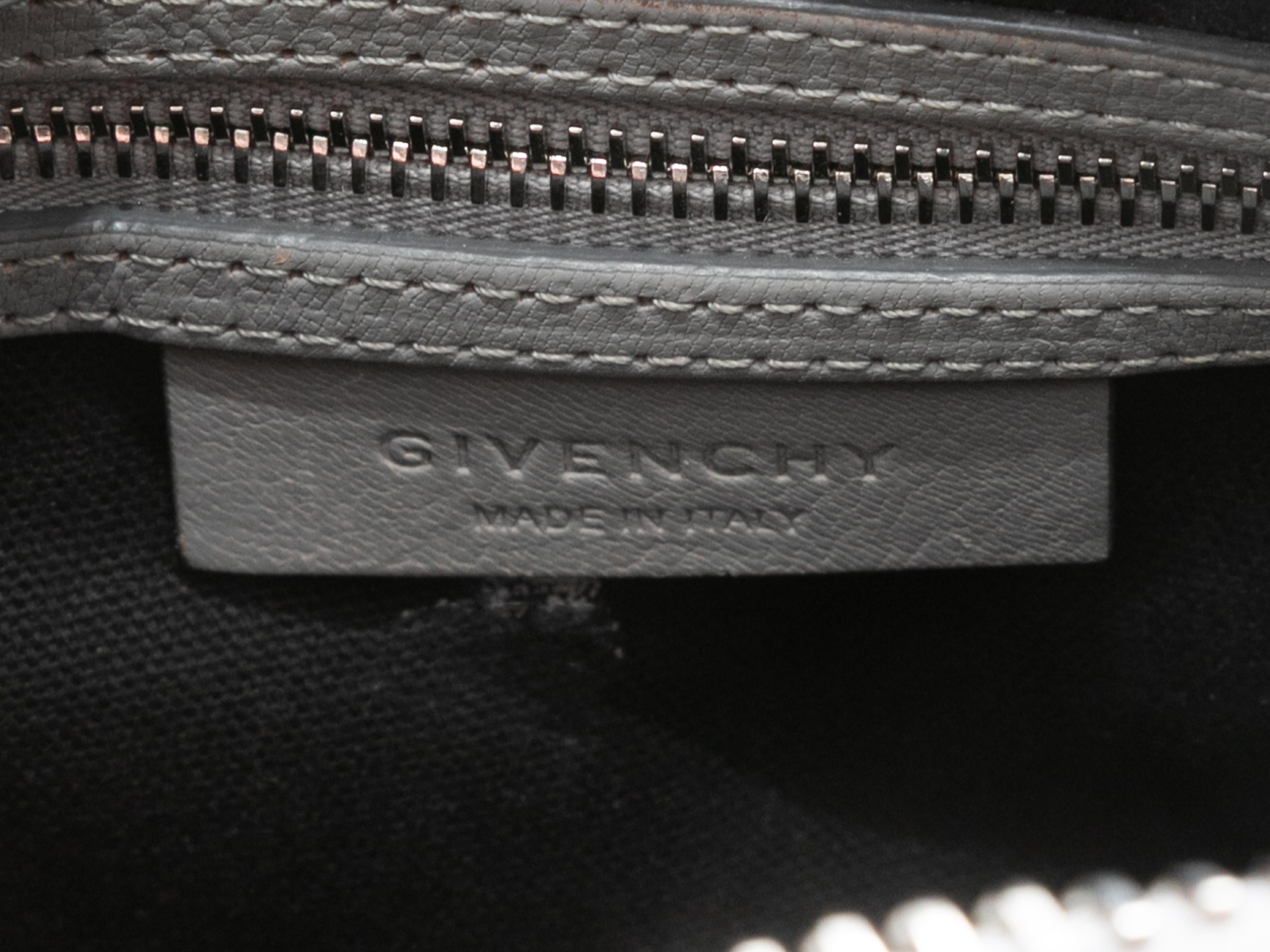Givenchy mini sac à main Antigona gris en vente 3