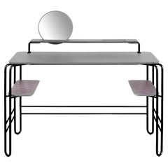 Tavolo consolle Grimilde grigio di Mentemano