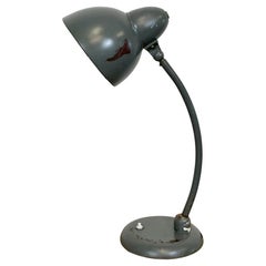 Grey Industrial Bauhaus Table Lamp, 1930s